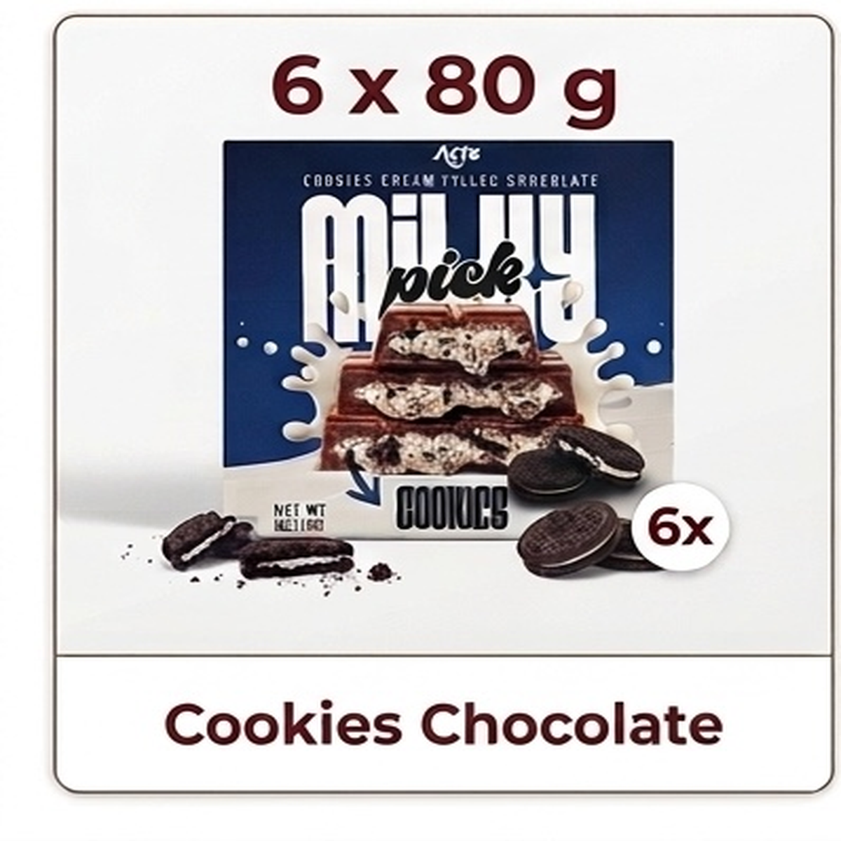 6 x Dubai Style Schokolade 80g (limited Editions)