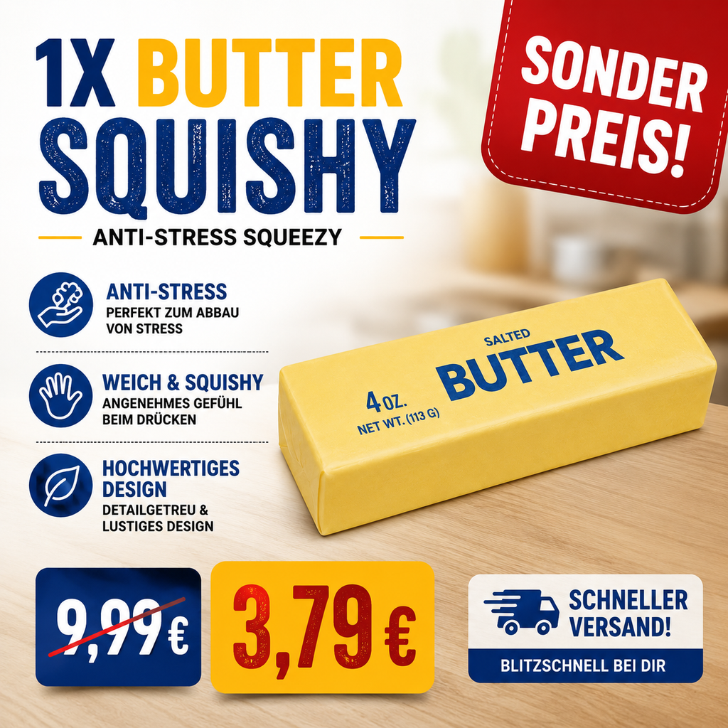 1x Butter Squishy Anti Stress