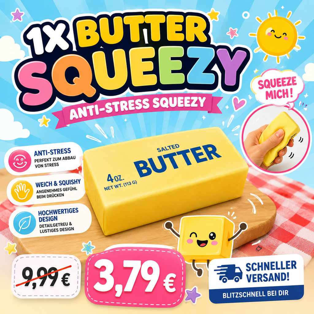 1x Butter Squishy Anti Stress