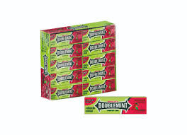 20x Wrigelys Kaugummi Streifen Doublemint Strawberry 13g(260g)