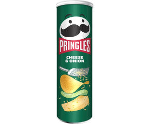 Pringles Cheese & Onion 165 g MHD 03.01.2026