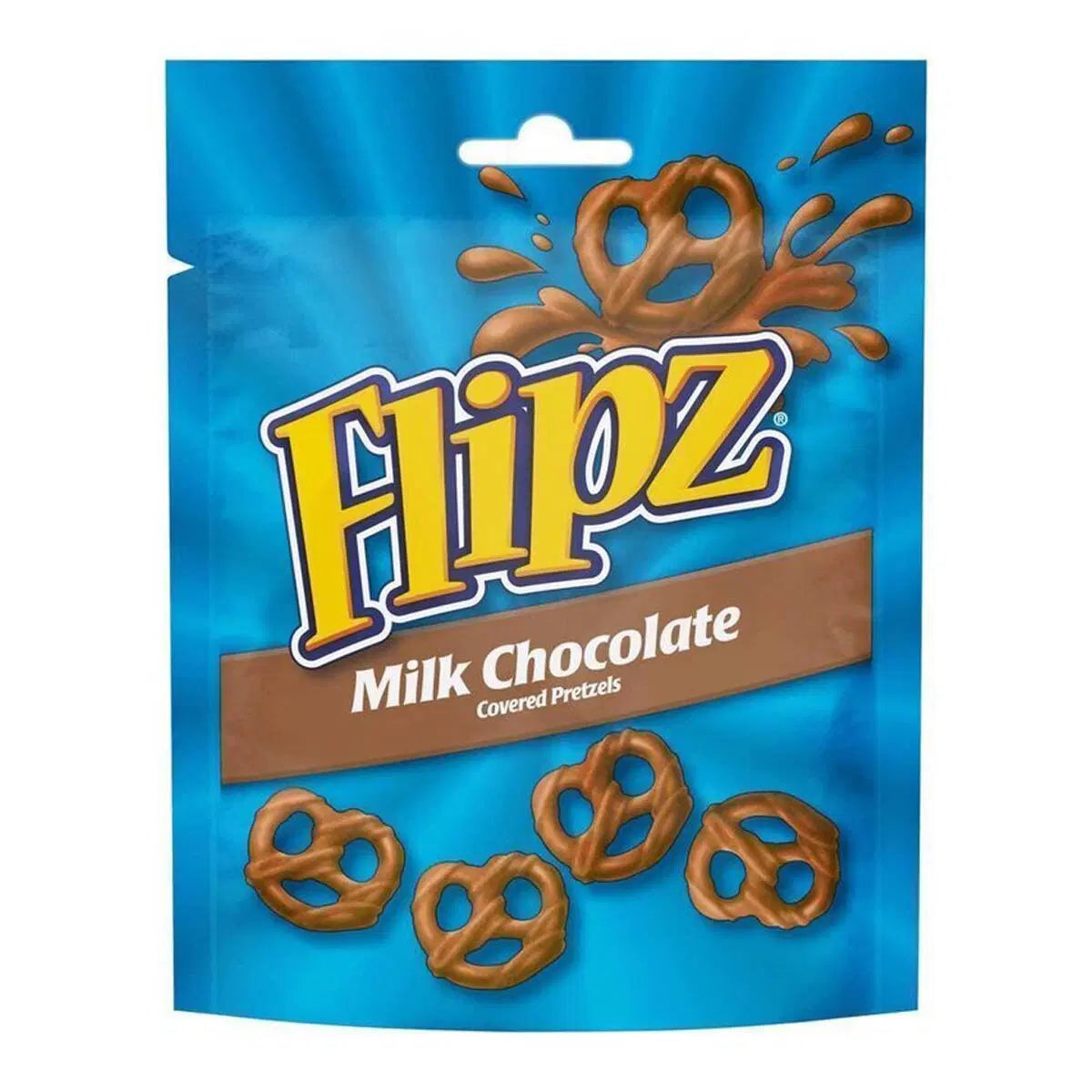 Flipz Milk Chocolate Pretzels 90g