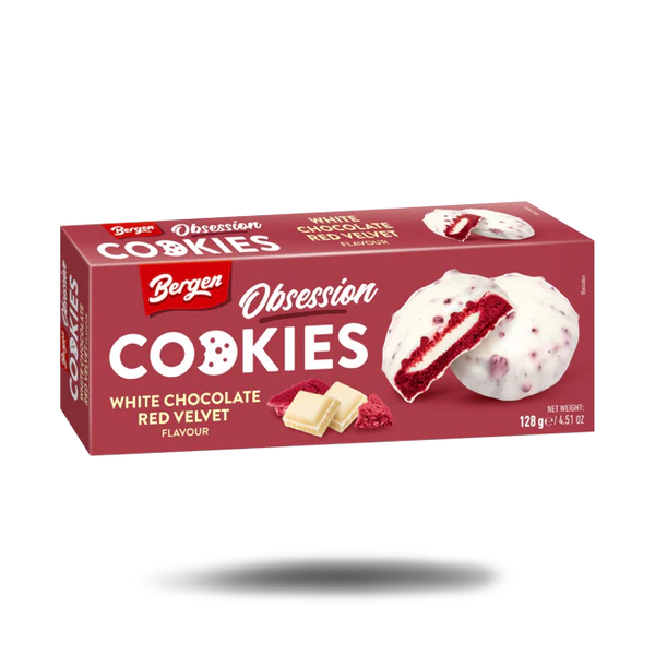 Bergen Red Velvet Cookies 128g