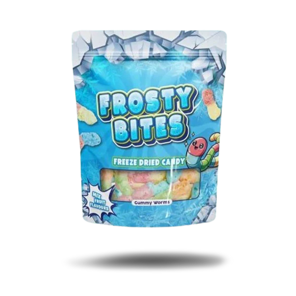 Frosty Bites Gummy Worms 50g