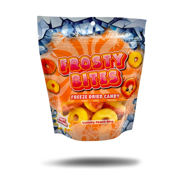 Frosty Bites Peach Rings 50g