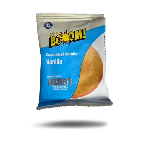 It's a Boom Caramelized Biscuits Vanilla 22g